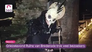 Griezelavond bij de Ru&iuml;ne van Brederode trok veel bezoekers