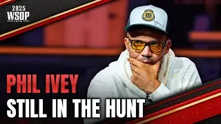 Phil Ivey Chasing His 12th Bracelet | 2025 WSOP $25K PLO High Roller #wsop