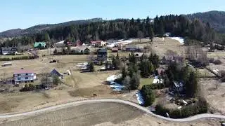 Beskid Żywiecki z lotu ptaka - Pogranicze słowackie (Sobl&oacute;wka/Butor&oacute;wka)
