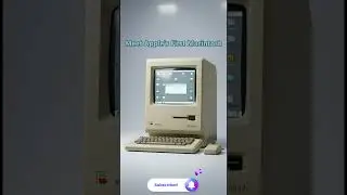 Meet Apple&rsquo;s First Macintosh (1984) 🍎 | #shorts