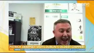Leo Burdock Ireland AM   Patrick Dempsey