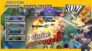 FANNY HIGHLIGHTS: #1 BEST WALLSPAMS AND MANIAC, SAVAGE OF TURKZ!!!!!! | MLBB