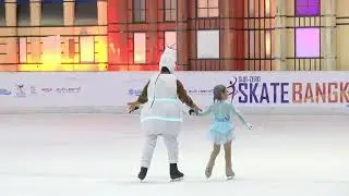 Family Spotlight (Mom and Daughter) as Elsa and Olaf for Skate Bangkok 2023