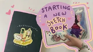 Starting a NEW Sketchbook | Stillman & Birn Mixed Media Delta