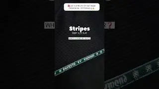 ✨️Raymond 40% Wool stripes Pant (no count)🏁 #fabric #fabrics #formals #formalswear #menswear