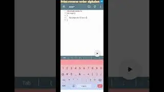 Print  reverse order alphabet 🔤 capital letter programming in c language #shorts #programmer