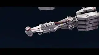 Blender 2.93: Corellian Corvette Flypast