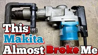 Repairing a Stubborn old Makita HR5000K Hammer that refuses to be opened.