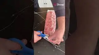 Smart meat cutting trick 🥩 #smart #meat #tricks