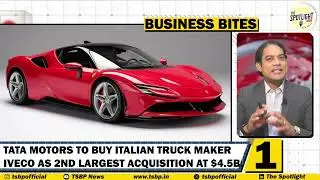 |Tata Motors| to Buy Italian Truck maker |Iveco |as 2nd largest acquisition at $4.5B