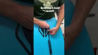 Fresh leash! #bodyboarding #boogieboarding #surf #bodyboard #bodyboarders #diy #hangingout @weezer
