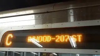 IND 8th Avenue: Inwood 207th Street bound R179 (C) train at 14th Street