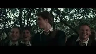Professor Mad Eye Moody turns Draco into a ferret ￼