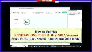 How to unbrick OnePlus 11 5G Global Stuck Bootloop, Lost Fastboot, Lost Recovery | Code name CPH2449