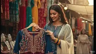 Local Market Dress Shopping Vlog 🛍️ | Affordable Dresses & Honest Review | AI Girl