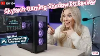 Skytech Gaming Shadow PC Review - RTX 4060 Gaming Desktop Benchmark 2025 | Tech Mania