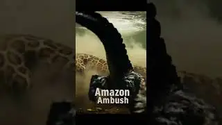 Title: Jaguar 🐆 vs Caiman 🐊!#JaguarVsCaiman #PredatorFight #AmazonWildlife #NaturePower