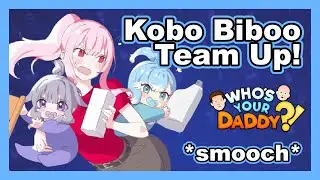 Daddy Calli Got Taken Down and Smooched by Kobo and Biboo 【Hololive ID】