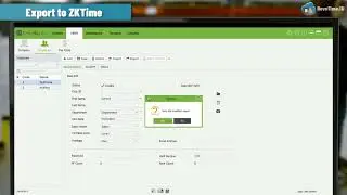 06  RevoTime iD   Export Attendance Report