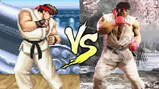 SF2 vs SF6 Ryu