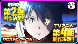 Tensei Shitara Slime Datta Ken 4&ordf; Temporada - TRAILER OFFICIAL