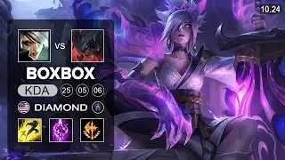 BoxBox Riven Top vs Aatrox - NA Diamond Patch 10.24