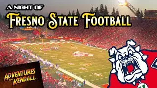 A Night of Fresno State Football in Bulldog Stadium
