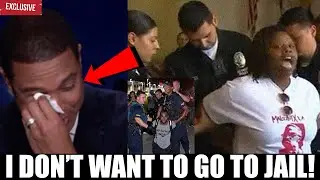 Don Lemon BURST OUT CRYING about being sent to Jail with BLM Activist