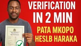 Jinsi ya Kuverify Cheti RITA kwa Ajili ya Mkopo wa HESLB 2025 Ni Rahisi Sana