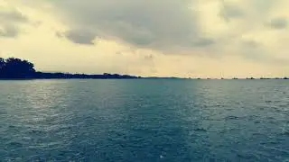 SUNSET SEA WAVE 02 | Free Download No Copyright | 4k Video