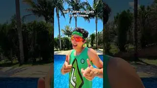 1 palavra pra cada dia da semana 😂