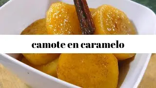 camote en caramelo