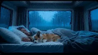 Super Heavy Rain & Thunder in a Campervan &ndash; 99% Deep Sleep