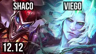 SHACO vs VIEGO (JNG) | 4/0/7, 3.6M mastery, 800+ games | NA Diamond | 12.12