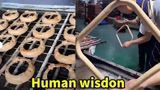 Plastic wood grain water transfer printing processing#water #woodworking