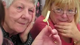 Quilling - Curly flowers demonstration with Janetta van Roekel