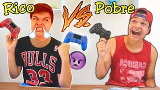 RICO VS POBRE NA ESCOLA #30 - JOGANDO FORTNITE !!