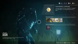 Where is Xur? (5/6 Oct 2018) - Destiny 2 *Skyburners week*