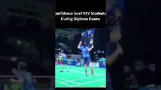 Playing badminton🏸casually #badminton #badmintonserve #boss #funny @badmintonop@Ubaidarfeenyt