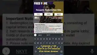 Free Fire Skyler Character Redeem Code today | ffic golden token redemption code 18 Oct | #shorts