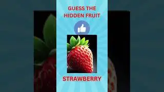 Guess the hidden fruit. ILLUSION TEST! #illusion #guesschallange #game #quizseries