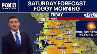 Tampa Weather | Saturday morning forecast
