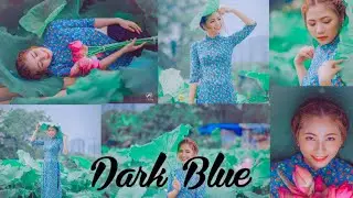 lightroom Dark blue Tutorial/ 2020