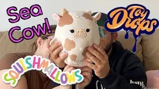 NEW Squishmallow Hunting DROP on ToyDrops!!! | MOPEY THE SEACOW