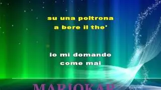 Adriano Celentano   Mi domando karaoke