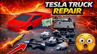 RC Tesla Truck Repair🔥✨ #teslatruck #repair 
