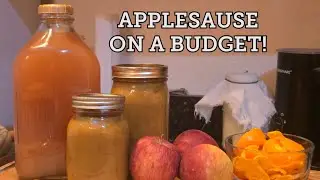 How to make homemade chunky applesauce,  easy to follow recipe for homesteaders