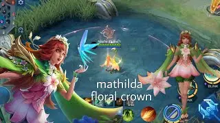 Review Mathilda Floral Crown.!!!