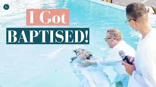 Adult baptism in a swimming pool | My Baptism day