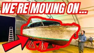 THE WOOD BOAT IS UP FOR GRABS! 1957 Chris Craft 31 Corsair